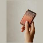 Portofel Pitaka Woven Wallet MagSafe, Sunset 17 - lerato.ro