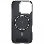 Carcasa Pitaka Ultra-Slim cu MagSafe compatibila cu iPhone 16 Pro, Negru 4 - lerato.ro
