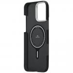 Carcasa Pitaka Ultra-Slim cu MagSafe compatibila cu iPhone 16 Pro Max, Negru 6 - lerato.ro