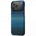 Carcasa Pitaka Ultra-Slim cu MagSafe compatibila cu iPhone 17 Pro, Moonrise 4 - lerato.ro