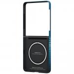 Carcasa Pitaka Ultra-Slim cu MagSafe compatibila cu Samsung Galaxy Z Flip 7, Moonrise 3 - lerato.ro
