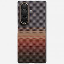 Carcasa Pitaka Ultra-Slim cu MagSafe compatibila cu Samsung Galaxy Z Fold 7, Sunset