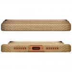 Carcasa PITAKA Ultra-Slim cu MagSafe compatibila cu iPhone 17 Pro, Golden Glint 4 - lerato.ro