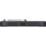 Carcasa PITAKA Ultra-Slim PitaTap cu MagSafe compatibila cu iPhone 16 Pro, Negru 6 - lerato.ro