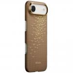 Carcasa PITAKA Ultra-Slim cu MagSafe compatibila cu iPhone 17 Air, Golden Glint 3 - lerato.ro