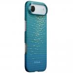 Carcasa PITAKA Ultra-Slim cu MagSafe compatibila cu iPhone 17 Air, Lucid Blue 3 - lerato.ro
