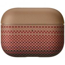 Carcasa PITAKA compatibila cu Apple AirPods Pro 3, Sunrise