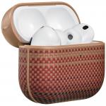 Carcasa PITAKA compatibila cu Apple AirPods Pro 3, Sunrise 4 - lerato.ro