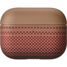 Carcasa Pitaka Aramid Fiber MagSafe compatibila cu Apple AirPods Pro 3, Sunset