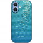 Carcasa PITAKA Ultra-Slim cu MagSafe compatibila cu iPhone 17, Lucid Blue 2 - lerato.ro