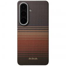 Husa PITAKA Edge cu MagSafe compatibila cu Samsung Galaxy S26, Sunset