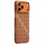 Carcasa PITAKA Happiness Rides Edge cu MagSafe compatibila cu iPhone 17 Pro Max, Amber 3 - lerato.ro