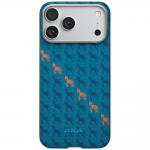 Carcasa PITAKA Happiness Rides Edge cu MagSafe compatibila cu iPhone 17 Pro Max, Indigo 2 - lerato.ro