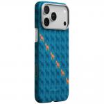 Carcasa PITAKA Happiness Rides Edge cu MagSafe compatibila cu iPhone 17 Pro Max, Indigo 3 - lerato.ro