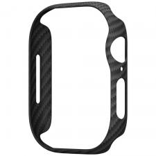 Carcasa PITAKA Air compatibila cu Apple Watch 10 / 11 46mm, Negru / Gri