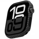 Carcasa PITAKA Air compatibila cu Apple Watch 10 / 11 46mm, Negru / Gri 4 - lerato.ro