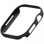 Carcasa PITAKA Air compatibila cu Apple Watch 10 / 11 42mm, Negru / Gri 3 - lerato.ro