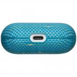 Carcasa Pitaka Aramid Fiber compatibila cu Apple AirPods Pro 3, Lucid Blue 7 - lerato.ro