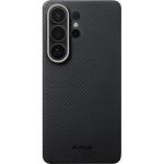 Husa Pitaka Cairn Aaron Button cu MagSafe compatibila cu Samsung Galaxy S26 Ultra, Negru 2 - lerato.ro