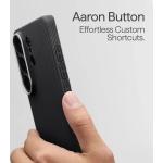 Husa Pitaka Cairn Aaron Button cu MagSafe compatibila cu Samsung Galaxy S26 Ultra, Negru 6 - lerato.ro