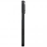 Carcasa Pitaka Ultra-Slim PitaTap cu MagSafe compatibila cu iPhone 16 Pro, Negru 3 - lerato.ro