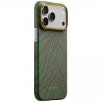 Husa PITAKA Edge Breath of Veins cu MagSafe compatibila cu iPhone 17 Pro, Sprout Surge 3 - lerato.ro