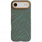 Husa PITAKA Edge Breath of Veins cu MagSafe compatibila cu iPhone 17 Air, Dive Green 2 - lerato.ro