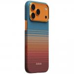 Husa PITAKA Edge California Dream 01 cu MagSafe compatibila cu iPhone 17 Pro, Sunset 3 - lerato.ro