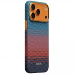 Husa PITAKA Edge California Dream 03 cu MagSafe compatibila cu iPhone 17 Pro, Sunset 3 - lerato.ro