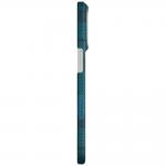 Husa PITAKA Flora in Grid Edge cu MagSafe compatibila cu iPhone 17 Pro Max, Forest Dawn 6 - lerato.ro