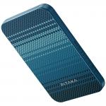 Baterie externa portabila Pitaka Aramid Fiber Qi2, 5000 mAh, Incarcare Wireless 15W, USB-C, Moonrise 5 - lerato.ro