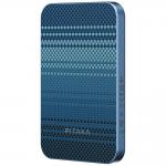 Baterie externa portabila Pitaka Aramid Fiber Qi2, 5000 mAh, Incarcare Wireless 15W, USB-C, Moonrise 3 - lerato.ro