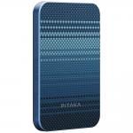 Baterie externa portabila Pitaka Aramid Fiber Qi2, 5000 mAh, Incarcare Wireless 15W, USB-C, Moonrise 4 - lerato.ro