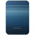 Baterie externa portabila Pitaka Aramid Fiber Qi2, 5000 mAh, Incarcare Wireless 15W, USB-C, Moonrise 2 - lerato.ro