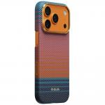 Carcasa PITAKA Edge California Dream 04 compatibila cu iPhone 17 Pro, Sunset 3 - lerato.ro
