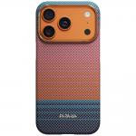 Carcasa PITAKA Edge California Dream 04 compatibila cu iPhone 17 Pro, Sunset 2 - lerato.ro