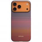 Carcasa PITAKA Edge California Dream 02 compatibila cu iPhone 17 Pro Max, Sunset 2 - lerato.ro