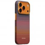 Carcasa PITAKA Edge California Dream 02 compatibila cu iPhone 17 Pro, Sunset 3 - lerato.ro