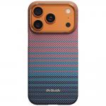 Carcasa PITAKA Edge California Dream 05 compatibila cu iPhone 17 Pro, Sunset 2 - lerato.ro