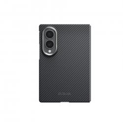 Husa Pitaka Edge Case cu MagSafe compatibila cu Samsung Galaxy Z Fold 8, Negru / Gri