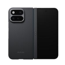 Carcasa Pitaka Edge Axis Cover cu MagSafe compatibila cu Google Pixel 11 Pro Fold, Negru