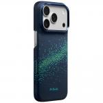 Husa PITAKA Edge Milky Way Galaxy 2.0 cu MagSafe compatibila cu iPhone 18 Pro / 17 Pro, Nearfield Blue 3 - lerato.ro