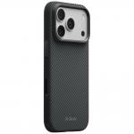 Husa PITAKA Summa cu MagSafe compatibila cu iPhone 18 Pro / 17 Pro, Negru / Gri 3 - lerato.ro