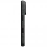Husa PITAKA Summa cu MagSafe compatibila cu iPhone 18 Pro / 17 Pro, Negru / Gri 7 - lerato.ro