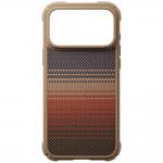 Husa PITAKA Cairn cu MagSafe compatibila cu iPhone 18 Pro Max / 17 Pro Max, Sunset 5 - lerato.ro