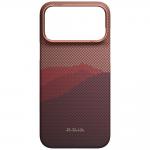 Husa PITAKA Edge Over the Horizon cu MagSafe compatibila cu iPhone 18 Pro Max / 17 Pro Max, Autumn Dusk 4 - lerato.ro