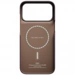 Husa PITAKA Edge Case PTK Weaving-Charoite cu MagSafe compatibila cu iPhone 18 Pro Max / 17 Pro Max, Mov 8 - lerato.ro