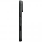 Husa PITAKA Summa cu MagSafe compatibila cu iPhone 18 Pro Max / 17 Pro Max, Negru / Gri 7 - lerato.ro