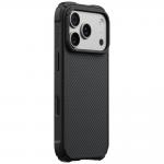 Husa PITAKA Cairn cu MagSafe compatibila cu iPhone 18 Pro / 17 Pro, Negru / Gri 3 - lerato.ro