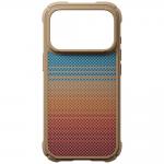 Husa PITAKA Cairn California Dream 01 cu MagSafe compatibila cu iPhone 18 Pro / 17 Pro, Sunset 5 - lerato.ro